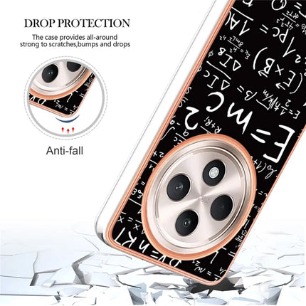 For Oppo Reno12 F 4G / Oppo Reno12 F 5G Case IMD-D Pattern Printing 2.0mm TPU Phone Back Cover