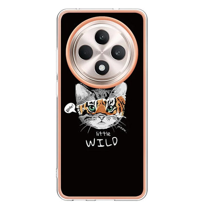 For Oppo Reno12 F 4G / Oppo Reno12 F 5G Case IMD-D Pattern Printing 2.0mm TPU Phone Back Cover