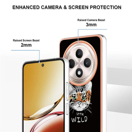 For Oppo Reno12 F 4G / Oppo Reno12 F 5G Case IMD-D Pattern Printing 2.0mm TPU Phone Back Cover