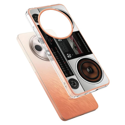 For Oppo Reno12 F 4G / Oppo Reno12 F 5G Case IMD-D Pattern Printing 2.0mm TPU Phone Back Cover