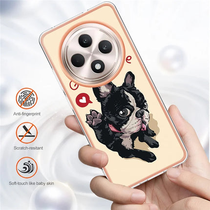 For Oppo Reno12 F 4G / Oppo Reno12 F 5G Case IMD-D Pattern Printing 2.0mm TPU Phone Back Cover