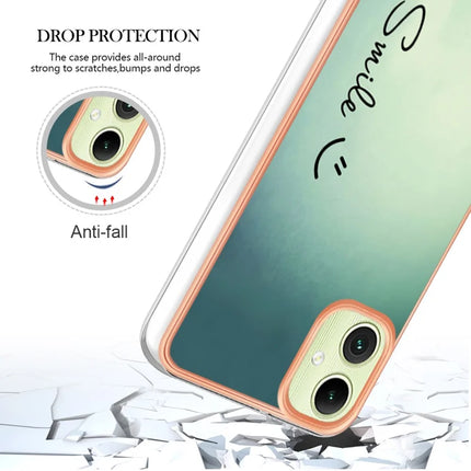For Samsung Galaxy A06 Case IMD-D Pattern Printing 2.0mm TPU Phone Back Cover