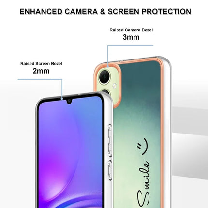 For Samsung Galaxy A06 Case IMD-D Pattern Printing 2.0mm TPU Phone Back Cover