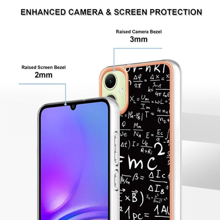 For Samsung Galaxy A06 Case IMD-D Pattern Printing 2.0mm TPU Phone Back Cover
