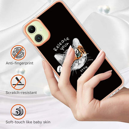 For Samsung Galaxy A06 Case IMD-D Pattern Printing 2.0mm TPU Phone Back Cover