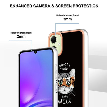 For Samsung Galaxy A06 Case IMD-D Pattern Printing 2.0mm TPU Phone Back Cover