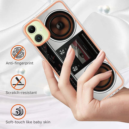 For Samsung Galaxy A06 Case IMD-D Pattern Printing 2.0mm TPU Phone Back Cover
