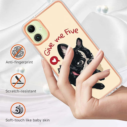 For Samsung Galaxy A06 Case IMD-D Pattern Printing 2.0mm TPU Phone Back Cover