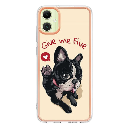 For Samsung Galaxy A06 Case IMD-D Pattern Printing 2.0mm TPU Phone Back Cover