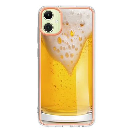For Samsung Galaxy A06 Case IMD-D Pattern Printing 2.0mm TPU Phone Back Cover
