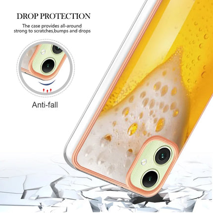 For Samsung Galaxy A06 Case IMD-D Pattern Printing 2.0mm TPU Phone Back Cover