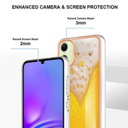 For Samsung Galaxy A06 Case IMD-D Pattern Printing 2.0mm TPU Phone Back Cover