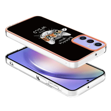 For Samsung Galaxy A16 5G / Galaxy A16 4G Case IMD-D Pattern Printing 2.0mm TPU Phone Back Cover