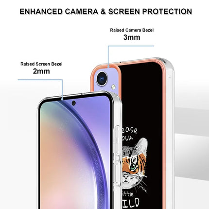 For Samsung Galaxy A16 5G / Galaxy A16 4G Case IMD-D Pattern Printing 2.0mm TPU Phone Back Cover