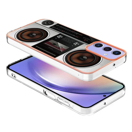 For Samsung Galaxy A16 5G / Galaxy A16 4G Case IMD-D Pattern Printing 2.0mm TPU Phone Back Cover