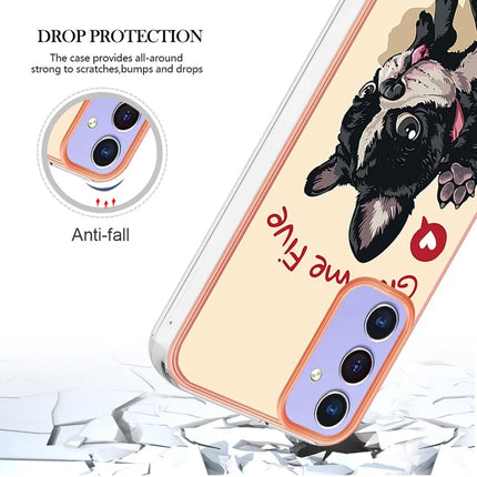 For Samsung Galaxy A16 5G / Galaxy A16 4G Case IMD-D Pattern Printing 2.0mm TPU Phone Back Cover
