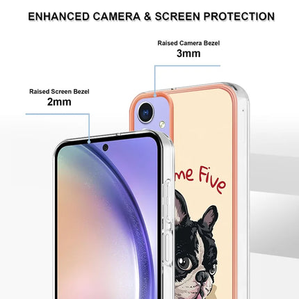 For Samsung Galaxy A16 5G / Galaxy A16 4G Case IMD-D Pattern Printing 2.0mm TPU Phone Back Cover