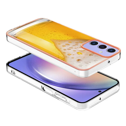 For Samsung Galaxy A16 5G / Galaxy A16 4G Case IMD-D Pattern Printing 2.0mm TPU Phone Back Cover