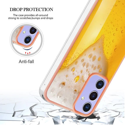 For Samsung Galaxy A16 5G / Galaxy A16 4G Case IMD-D Pattern Printing 2.0mm TPU Phone Back Cover