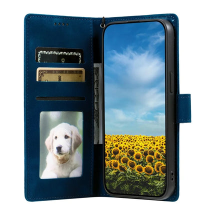 Style 018 For Motorola Moto G85 5G Case Imprinted Totem Skin Feel Wallet Leather Phone Cover