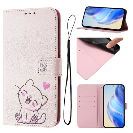 For Samsung Galaxy A06 Case Pattern Printing Wallet Phone Cover with Strap