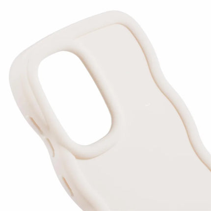 For Samsung Galaxy A16 4G / 5G Case TPU Protective Phone Cover Unique Curly Wave Frame