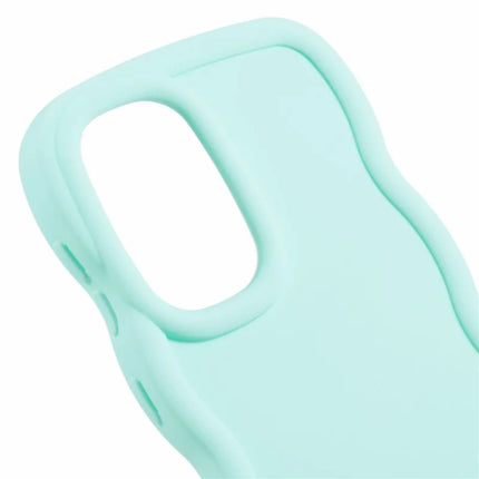 For Samsung Galaxy A16 4G / 5G Case TPU Protective Phone Cover Unique Curly Wave Frame