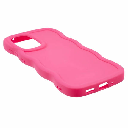 For Samsung Galaxy A16 4G / 5G Case TPU Protective Phone Cover Unique Curly Wave Frame