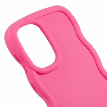 For Samsung Galaxy A16 4G / 5G Case TPU Protective Phone Cover Unique Curly Wave Frame