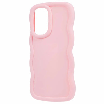 For Samsung Galaxy A16 4G / 5G Case TPU Protective Phone Cover Unique Curly Wave Frame