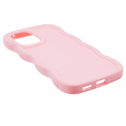 For Samsung Galaxy A16 4G / 5G Case TPU Protective Phone Cover Unique Curly Wave Frame