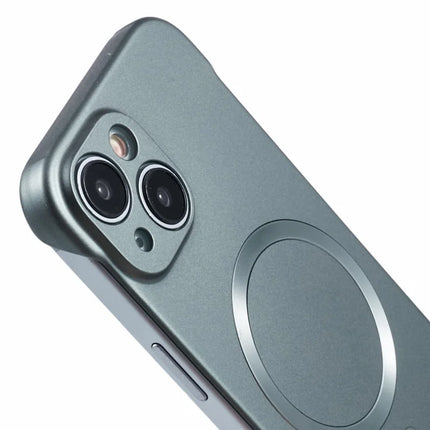 For iPhone 14 Case Compatible with MagSafe Hard PC Frameless Phone Cover
