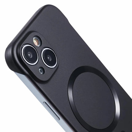 For iPhone 14 Case Compatible with MagSafe Hard PC Frameless Phone Cover