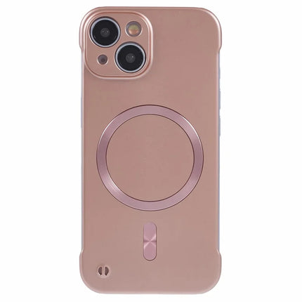 For iPhone 14 Case Compatible with MagSafe Hard PC Frameless Phone Cover