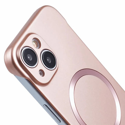 For iPhone 14 Case Compatible with MagSafe Hard PC Frameless Phone Cover