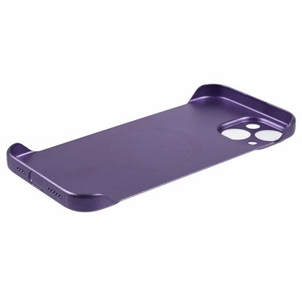 For iPhone 14 Case Compatible with MagSafe Hard PC Frameless Phone Cover