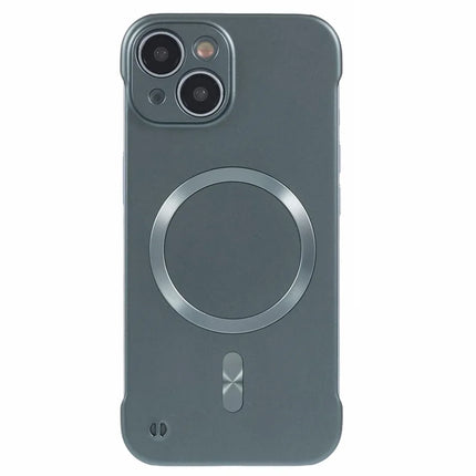 For iPhone 13 Case Compatible with MagSafe Hard PC Frameless Phone Cover