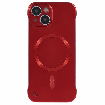 For iPhone 13 Case Compatible with MagSafe Hard PC Frameless Phone Cover