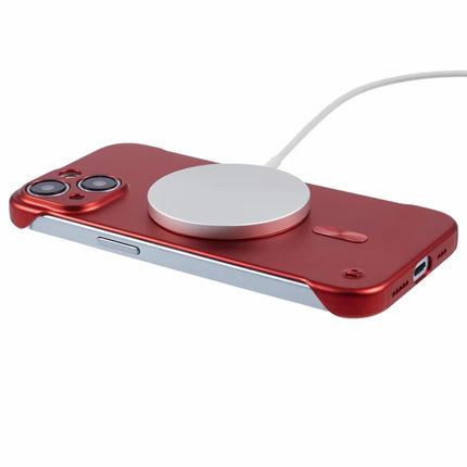 For iPhone 13 Case Compatible with MagSafe Hard PC Frameless Phone Cover