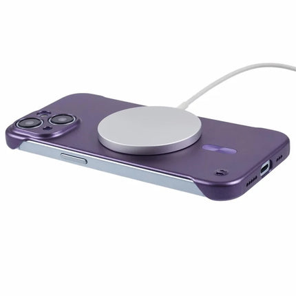 For iPhone 13 Case Compatible with MagSafe Hard PC Frameless Phone Cover