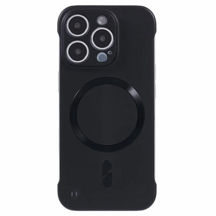 For iPhone 15 Pro Max Case Compatible with MagSafe Hard PC Frameless Phone Cover