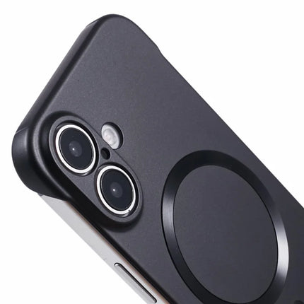 For iPhone 16 Plus Case Compatible with MagSafe Hard PC Frameless Phone Cover