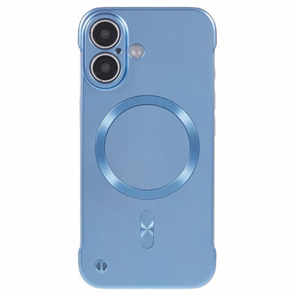 For iPhone 16 Plus Case Compatible with MagSafe Hard PC Frameless Phone Cover