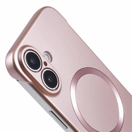 For iPhone 16 Plus Case Compatible with MagSafe Hard PC Frameless Phone Cover