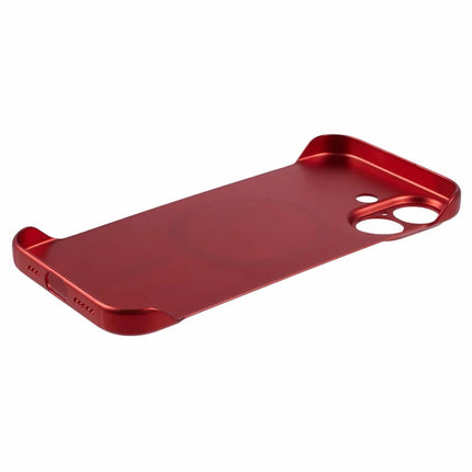 For iPhone 16 Plus Case Compatible with MagSafe Hard PC Frameless Phone Cover