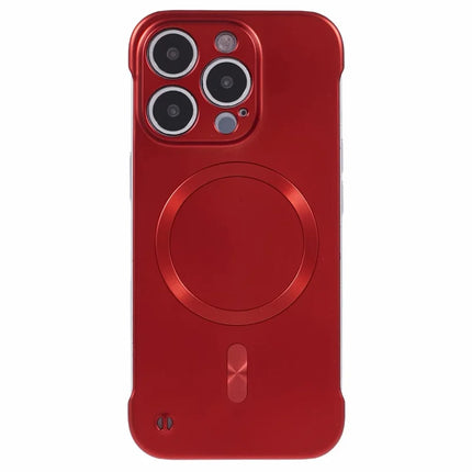 For iPhone 16 Pro Max Case Compatible with MagSafe Hard PC Frameless Phone Cover