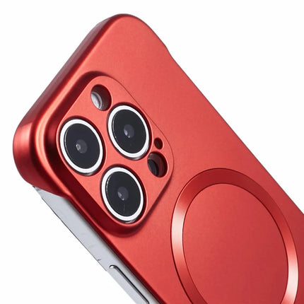 For iPhone 16 Pro Max Case Compatible with MagSafe Hard PC Frameless Phone Cover