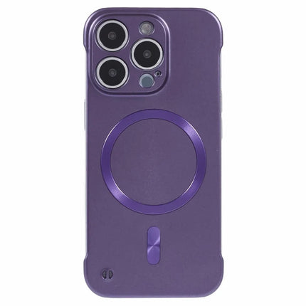For iPhone 16 Pro Max Case Compatible with MagSafe Hard PC Frameless Phone Cover