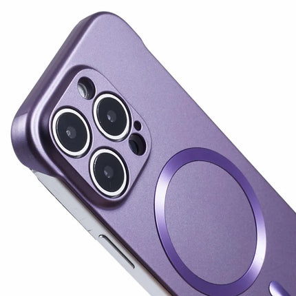 For iPhone 16 Pro Max Case Compatible with MagSafe Hard PC Frameless Phone Cover