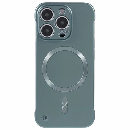 For iPhone 16 Pro Max Case Compatible with MagSafe Hard PC Frameless Phone Cover